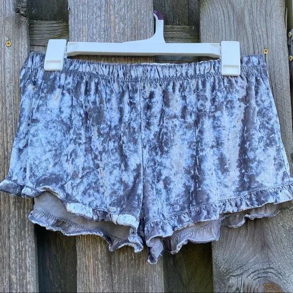 Bobbie Brooks Shorts Bobbie Brooks Sleepwear Silver Crushed